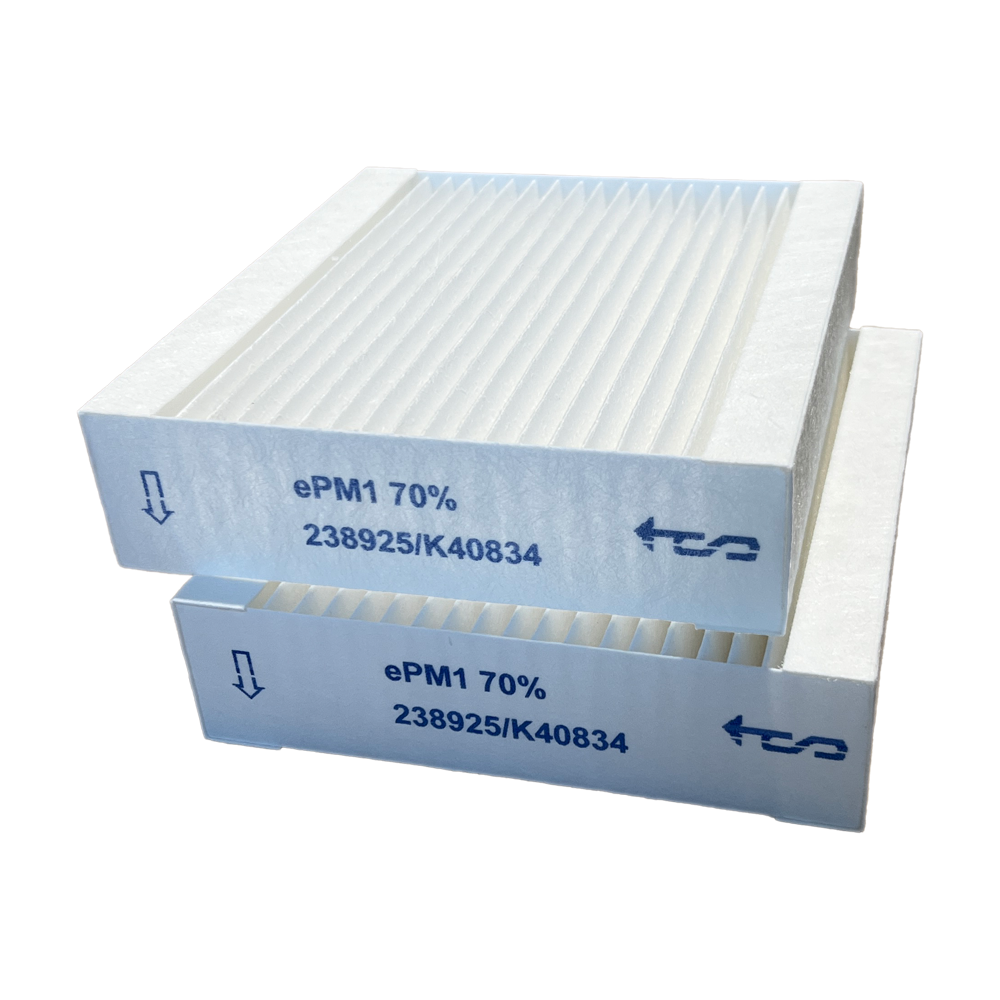 Pack of 2 Replacement F7 Filters for VCR 180 MC