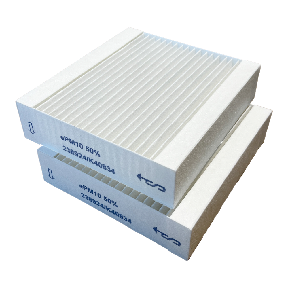 Pack of 2 Replacement M5 Filters for VCR 180 MC