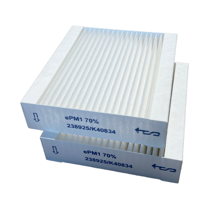 Pack of 2 Replacement F7 Filters for VCR 180 MC