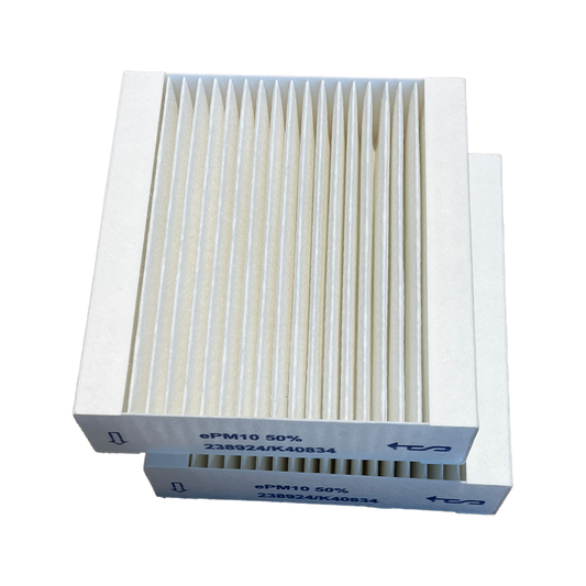 Pack of 2 Replacement M5 Filters for VCR 180 MC